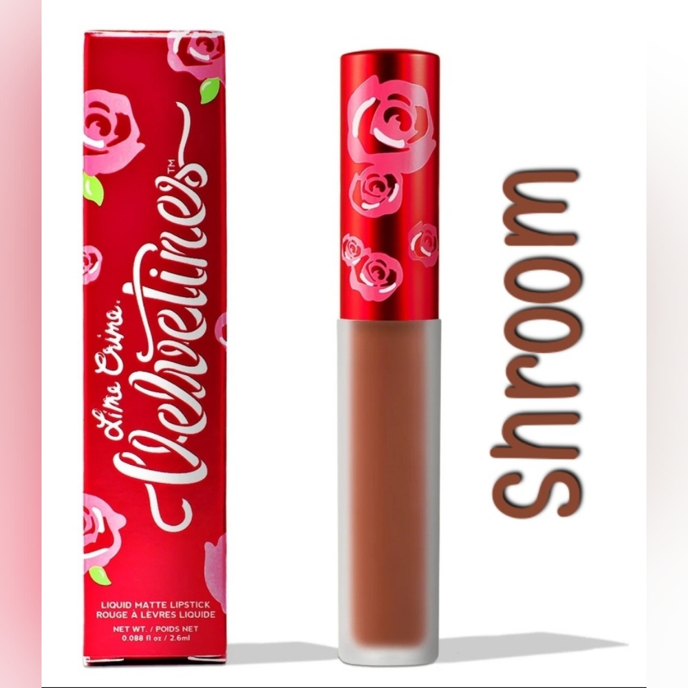 Lime Crime Velvetines Full Coverage Matte Liquid Lipstick | Shroom | Brand New